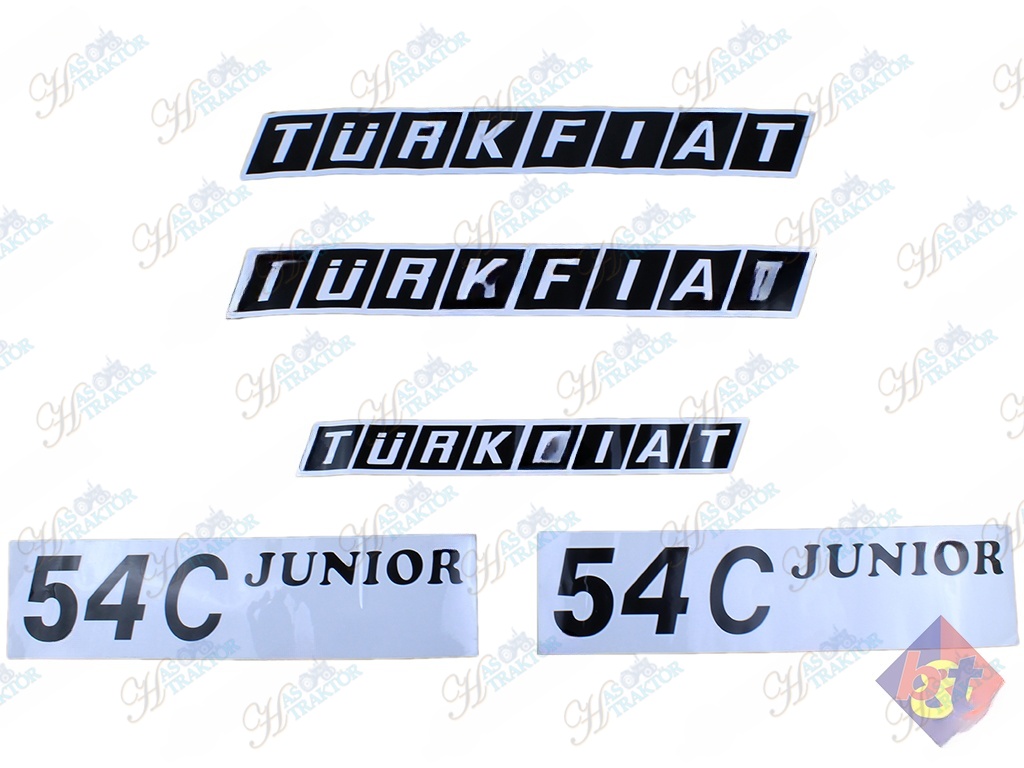 54C Junior Yan Yazı Takımı