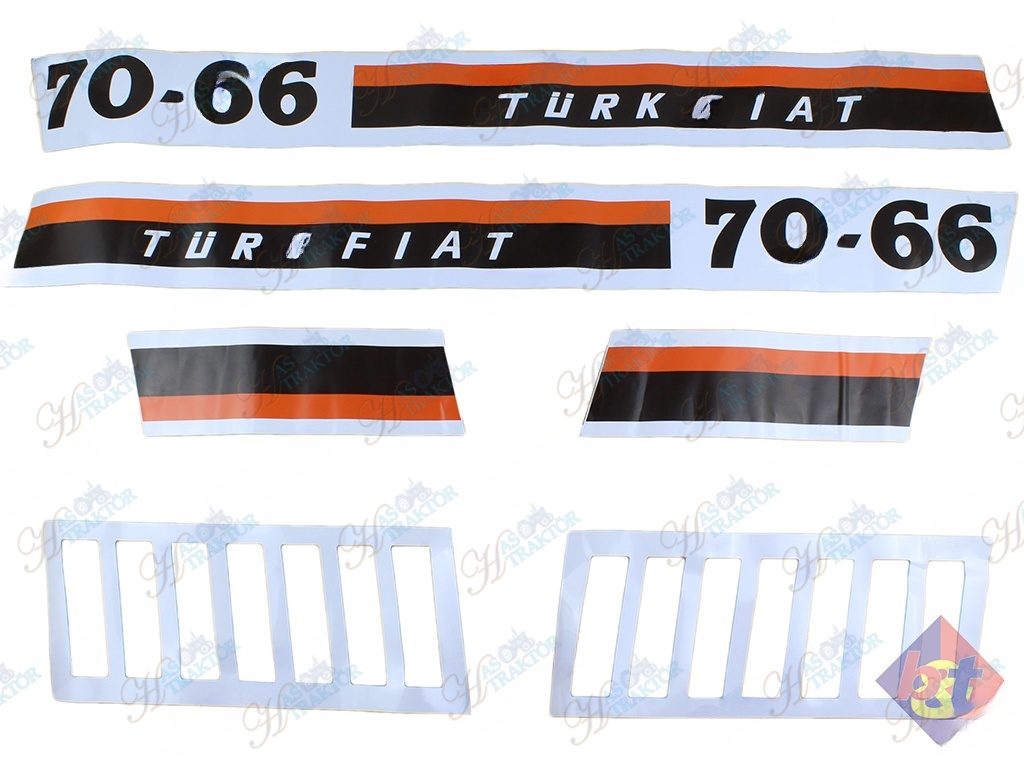 70/66 Yan Yazı Takımı